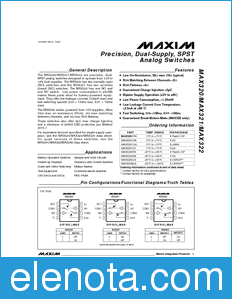 Maxim MAX320 datasheet