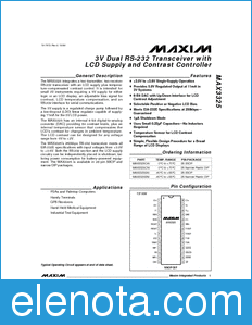 Maxim MAX3325 datasheet