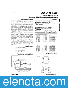 Maxim MAX368 datasheet