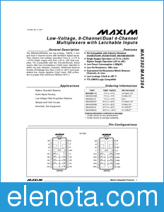 Maxim MAX382 datasheet