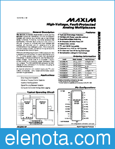 Maxim MAX388 datasheet