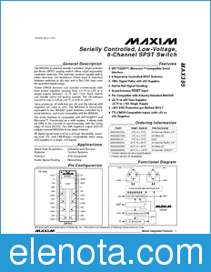 Maxim MAX395 datasheet