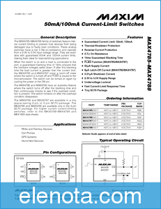 MAXIM - Dallas Semiconductor MAX4785 datasheet