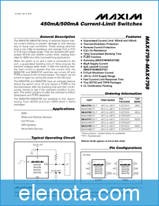 MAXIM - Dallas Semiconductor MAX4795 datasheet