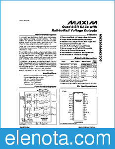 Maxim MAX505 datasheet
