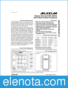Maxim MAX509 datasheet