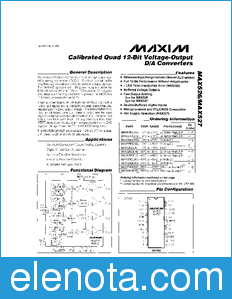 Maxim MAX526 datasheet