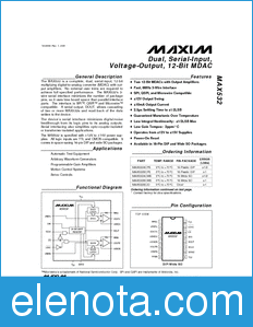 Maxim MAX532 datasheet