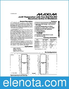 Maxim MAX560 datasheet