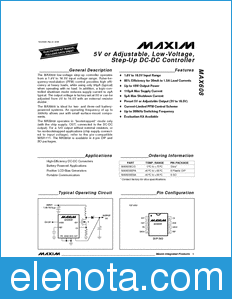 Maxim MAX608 datasheet