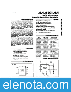 Maxim MAX630 datasheet
