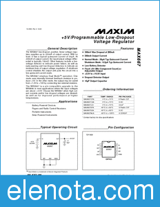 Maxim MAX667 datasheet