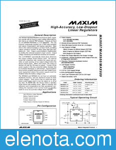Maxim MAX687 datasheet