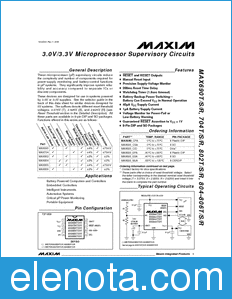 Maxim MAX690R datasheet