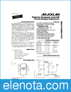Maxim MAX722 datasheet
