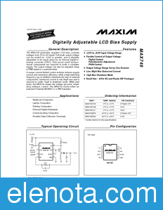 Maxim MAX749 datasheet