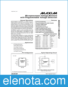 Maxim MAX8211 datasheet