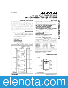 Maxim MAX8215 datasheet