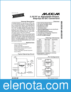 Maxim MAX856/MAX857 datasheet