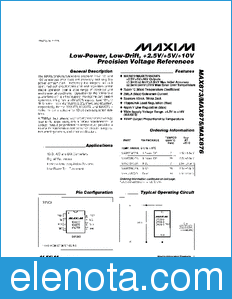 Maxim MAX873 datasheet
