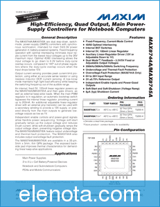 Maxim Integrated Products MAX8744A datasheet