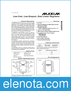 Maxim MAX8862 datasheet