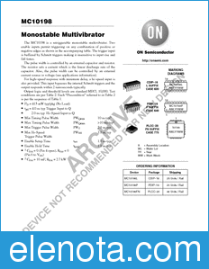 ON Semiconductor MC10198 datasheet