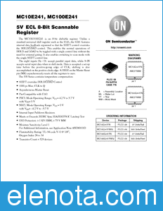 ON Semiconductor MC10E241 datasheet