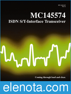 Freescale MC145574 datasheet