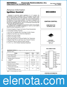 Freescale MC33094 datasheet
