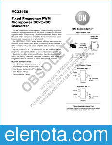 ON Semiconductor MC33466 datasheet