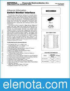 Freescale MC33884 datasheet