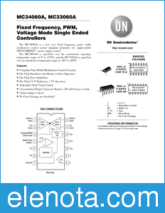 ON Semiconductor MC34060A datasheet
