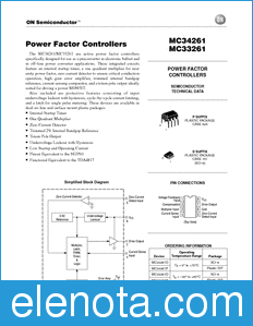 ON Semiconductor MC34261 datasheet