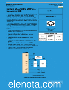 Freescale Semiconductor MC34704 datasheet