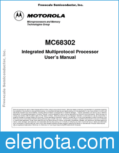Freescale MC68302UM datasheet