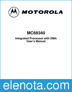 Motorola MC68340UM datasheet