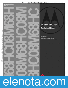 Freescale MC68HC08AZ32A datasheet