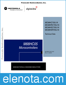 Freescale MC68HC705J1A datasheet