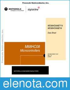 Freescale MC68HC908EY16 datasheet