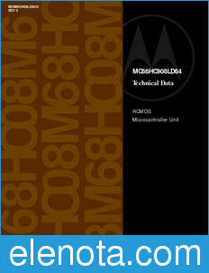 Motorola MC68HC908LD64 datasheet