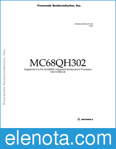 Freescale MC68QH302SUPL_D datasheet