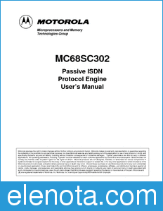 Motorola MC68SC302RM datasheet