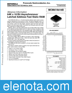 Freescale MCM67A618B datasheet