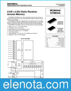 Motorola MCM6946 datasheet