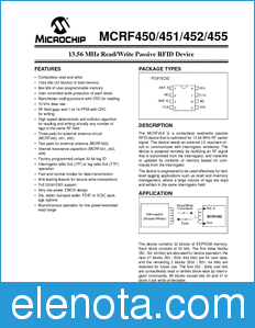 Microchip MCRF45X datasheet