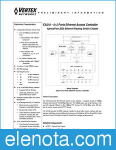 Zarlink Semiconductor MEA-208 datasheet