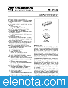 STMicroelectronics MK68564 datasheet