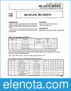 Mitsubishi ML1XX10 datasheet