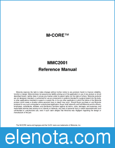 Motorola MMC2001RM datasheet